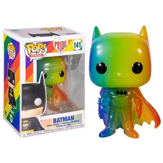 Funko Pop! Heroes - Pride (141) Batman Vinyl Figur 9cm Regenbogen Sammelfigur
