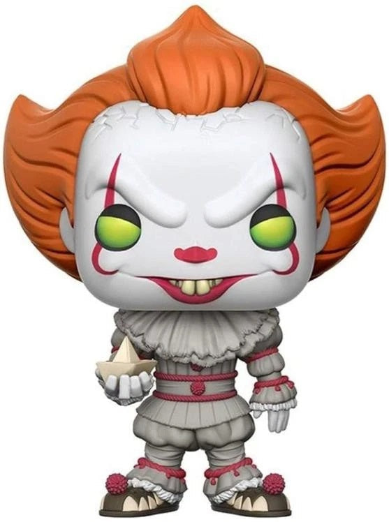 Funko Pop ! Movies It (472) Pennywise With Boat Vinyl Figure 9Cm Film Horror