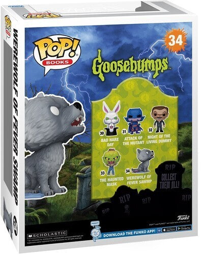 Funko Pop! Books – Gänsehaut (34) Comic Cover Vinyl Figur WW of Fever Swamp