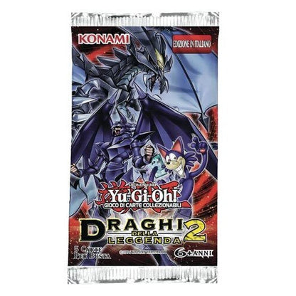 Yu-Gi-Oh! Drachen der Legende 2 1 Boosterpack Deutsch Sammelkartenspiel TCG-Karten