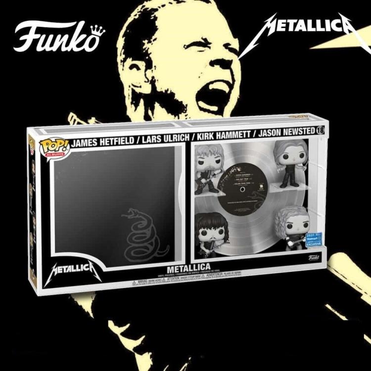 Funko Pop! Alben Metallica (18) 4er Pack Vinylfigur Special Edition Rockmusik