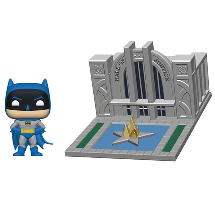 Funko Pop! Town (09) Batman With The All Of Justice Vinylfigur 15cm Statue