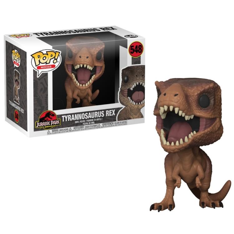 Funko Pop! Movies Jurassic Park 25th - (548) T-Rex Figur Vinyl 9Cm Dinosaurier