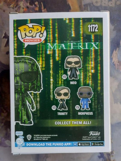 Funko Pop! Movies Matrix - (1172) Neo Figur G.I.T.D. Special Edition Vinyl Exm