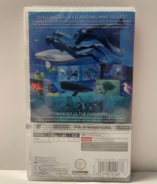 Endless Ocean Luminous Nintendo Switch Gioco Italiano Nuovo Videogioco Sigillato