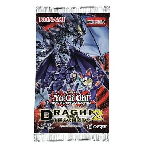 Yu-Gi-Oh! Drachen der Legende 2 1 Boosterpack Deutsch Sammelkartenspiel TCG-Karten