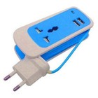 SPINA PROLUNGA ADATTATORE DUAL USB 3 IN 1 UNIVERSALE 1,5 METRI 2,1A FZ-015