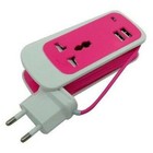 SPINA PROLUNGA ADATTATORE DUAL USB 3 IN 1 UNIVERSALE 1,5 METRI 2,1A FZ-015