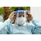 SET 4 VISIERE PROTETTIVA TRASPARENTE VISIERA VISO PROTEZIONE PARASCHIZZI TESTA