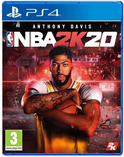 Nba 2K20 Standard Edition Ps4 Italian Video Game Eu Cover Play Station 4