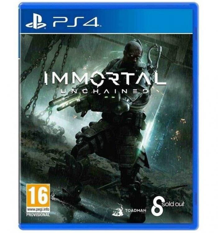 Immortal Unchained PS4 Spiel Italienisch Playstation 4 Videospiel Neu Versiegelt