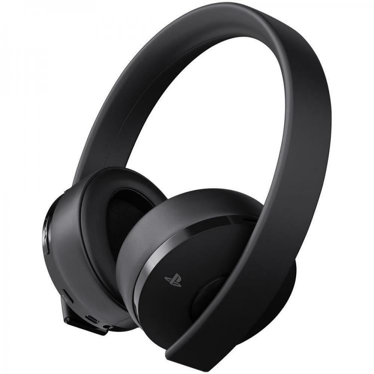 CUFFIE GOLD WIRELESS SONY PLAYSTATION 4 2.0 STEREO GIOCO HEADSET VIDEOGAMES PS4
