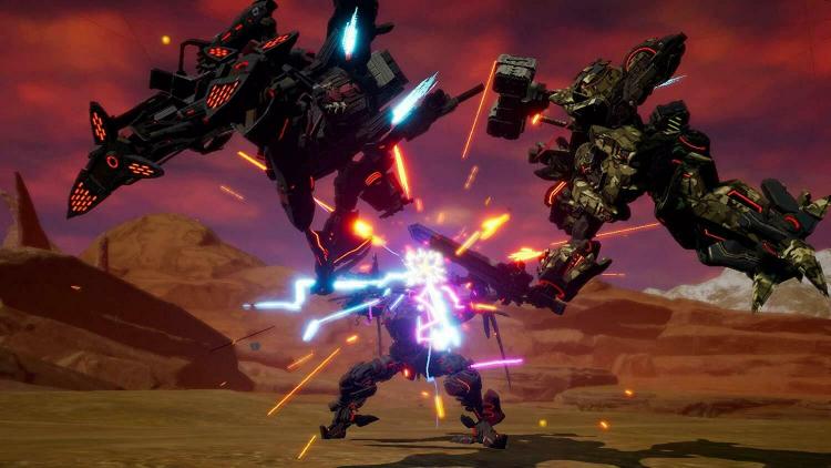 DAEMON X MACHINA NINTENDO SWITCH SPIEL ITALIENISCH VIDEOSPIEL NEU PAL VERSIEGELT