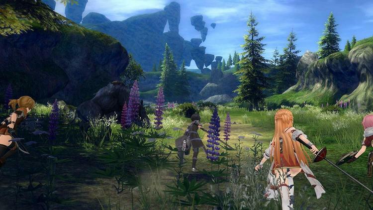 Sword Art Online Hollow Realization Ps4 Videospiel Uk Playstation 4 Italienisch