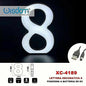 8 LED Battery Operated Christmas Decorative White Light