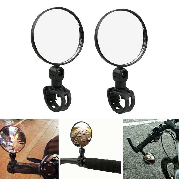 2 Stück Fahrradrückspiegel, sphärisch, für Lenker Xc1626