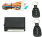 Car Door Central Locking Kit Set 2 Universal Remote Controls Control Unit