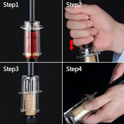 Apribottiglie di Vino ad Aria Automatico Cavatappi Sughero Stappa Apri Bottiglia
