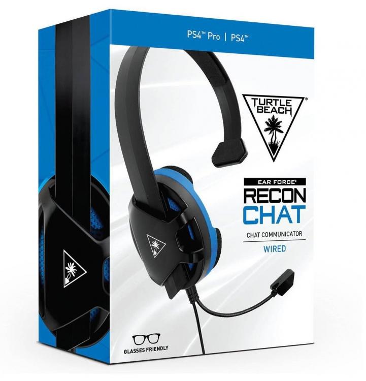 TURTLE BEACH RECON CHAT WIRED GAMING-HEADSET PS4 PS4/PRO STEREO MIKROFON