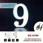 Number 9 LED Decorative Battery Operated Christmas Light for Decorations White Light