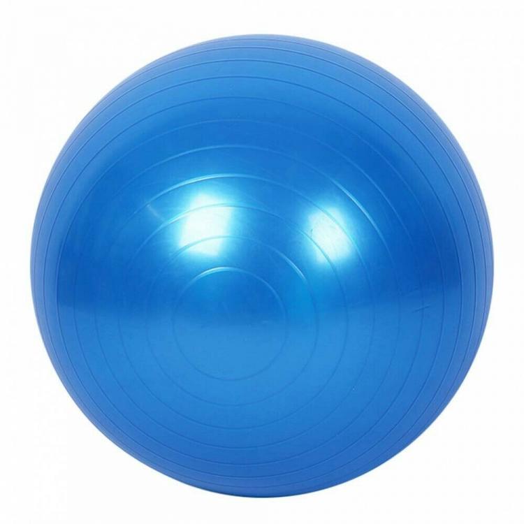 Aufblasbarer Gymnastikball für Übungen im Fitnessstudio und Yoga