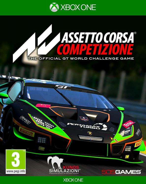 ASSETTO CORSA COMPETIZIONE XBOX ONE SPORT RENNSPIEL ITALIENISCH NEU VERSIEGELT