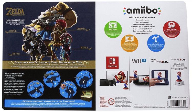Amiibo The Legend Of Zelda – Breath Of The Wild Collection (4 Recken) Nintendo