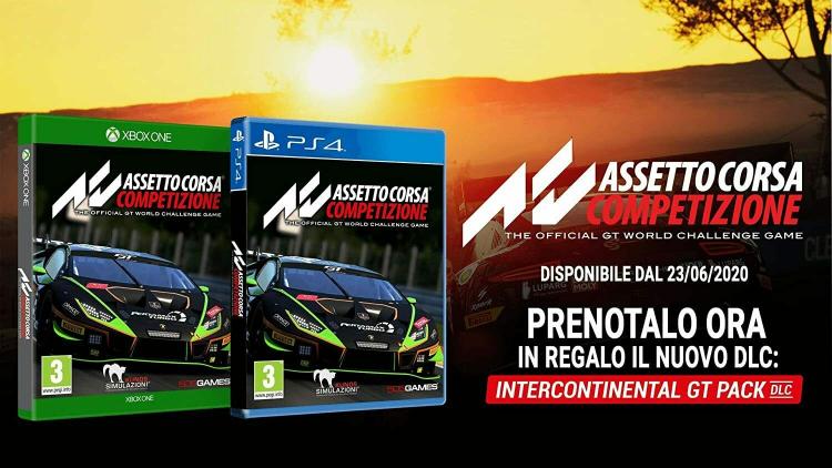 ASSETTO CORSA COMPETIZIONE XBOX ONE SPORT RENNSPIEL ITALIENISCH NEU VERSIEGELT