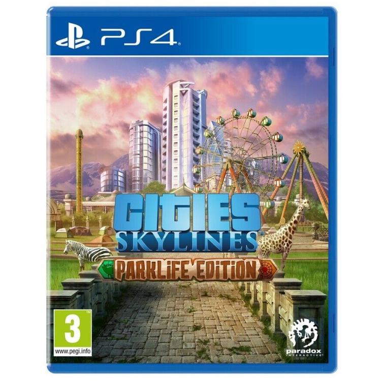 CITIES SKYLINES PARKLIFE EDITION PS4 VIDEOSPIEL PLAYSTATION 4 SIMULATION NEU