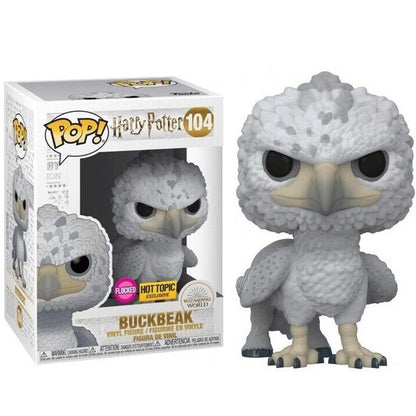 Funko Pop! Harry Potter – (104) Seidenschnabel Flocked (Exclusive) Figur