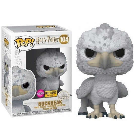 Funko Pop! Harry Potter – (104) Seidenschnabel Flocked (Exclusive) Figur