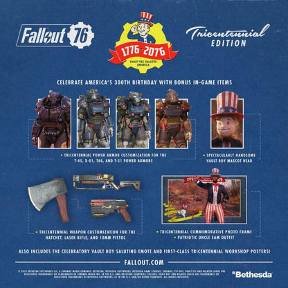 Fallout 76 Tricentennial Edition PS4 Italienisch Limited Edition PlayStation 4