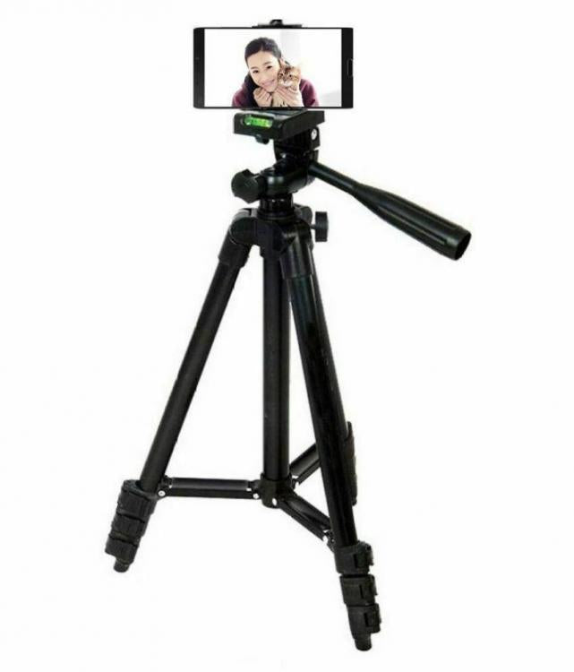 STATIV DREIBAK SMARTPHONE-STATIV KAMERA CAMCORDER ALUMINIUM + TASCHE
