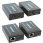 HDMI EXTENDER PAIR ETHERNET LAN NETWORK CABLE OVER CAT5E CAT6 60 METERS 1080P 3D