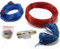 Speaker Cable Kit For Car Stereo Audio System RCA 5 Meters Fuse Holder