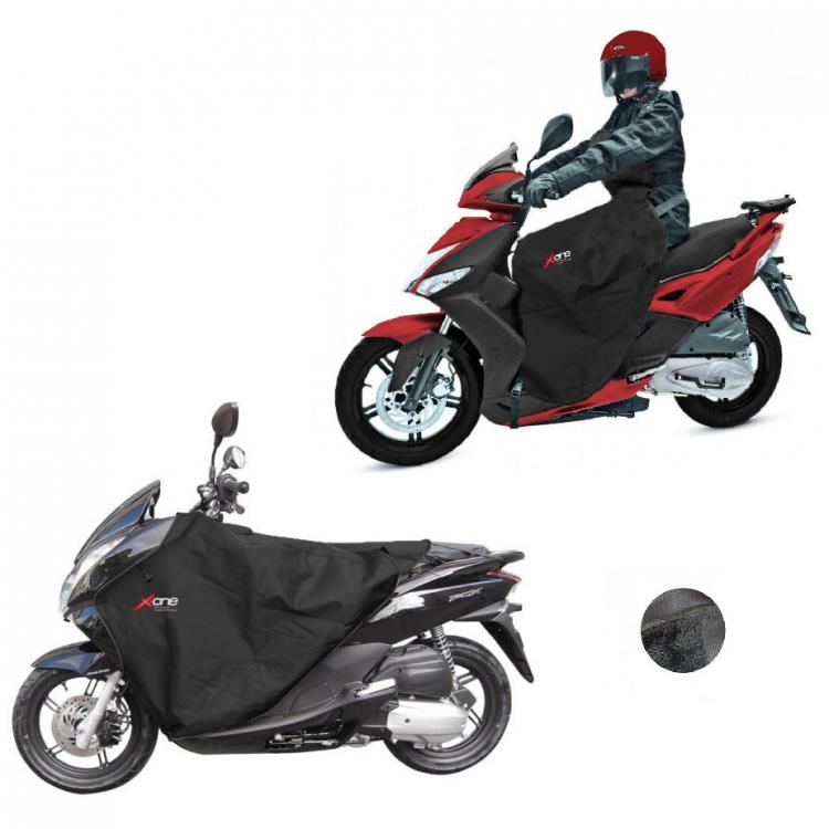 Coprigambe Felpato Impermeabile Universale per Moto e Scooter Sh Beverly T-Max X-Adv ecc..
