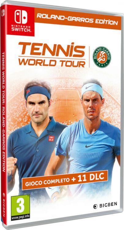 Tennis World Tour Roland Garros Edition Nintendo Switch Videospiel Deutsch