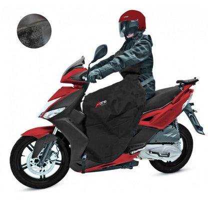 Coprigambe Felpato Impermeabile Universale per Moto e Scooter Sh Beverly T-Max X-Adv ecc..