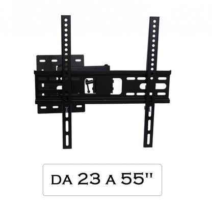 Supporto Staffa Muro Vesa Tv Da 26-32-40-42-46-48-49-50-55 Lcd Plasma Led Curvo