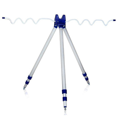 Reggicanna Porta Poggia 4 Canne Da Pesca Tripode Treppiede Per Surf Casting Mare