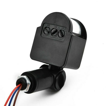 Infrarot-Bewegungssensor 180° PIR 220V Dämmerungsschalter für LED-Scheinwerfer