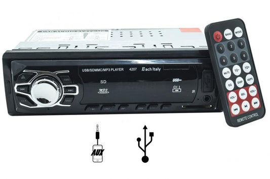 Car Stereo FM Stereo Car Mp3 Player USB SD Card Aux Input WMA Radio No CD