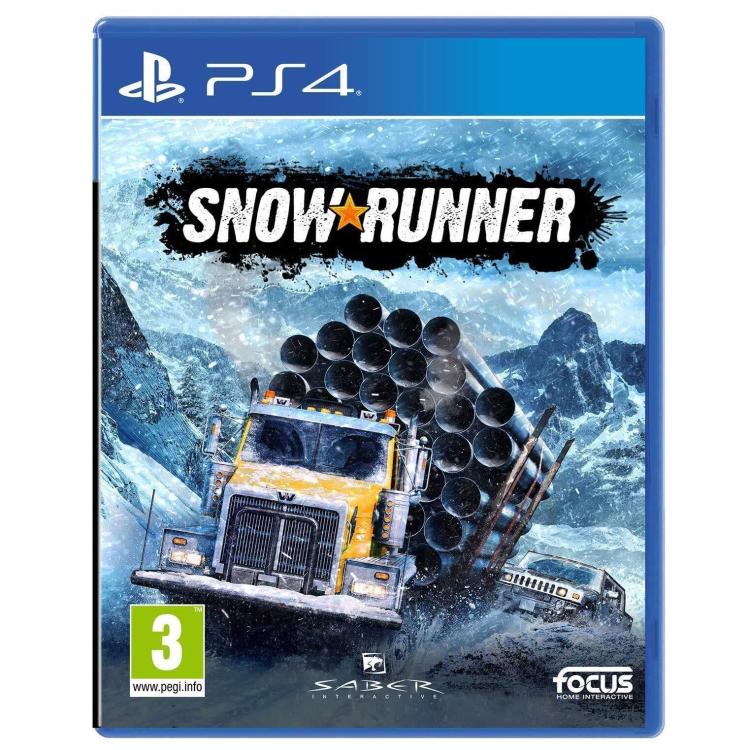 Snowrunner PS4 Spiel Italienisch Playstation 4 Mudrunner Truck LKW EU Neu