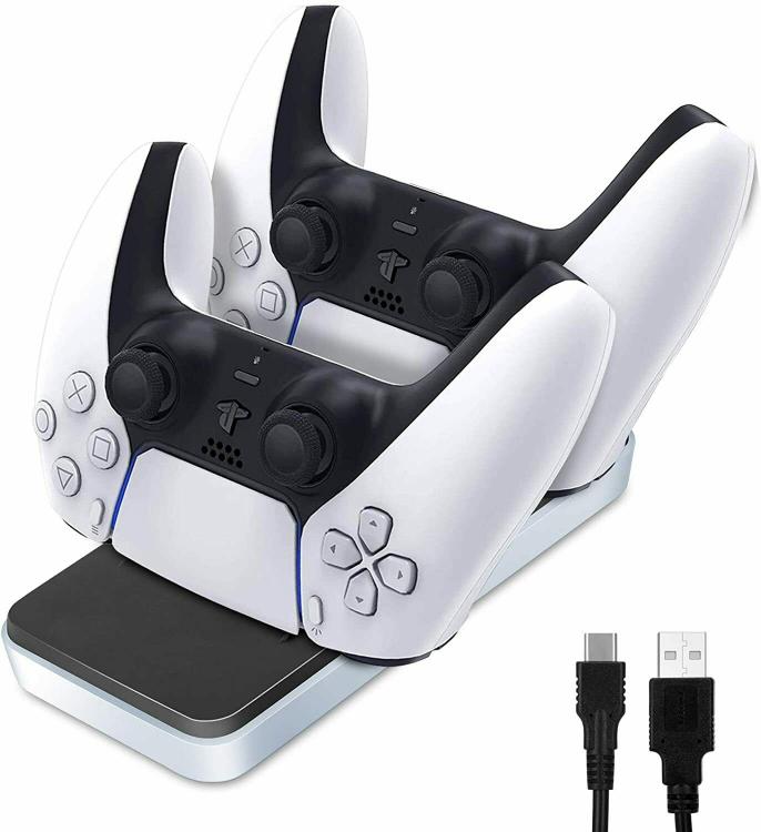 CHARGING DOCK DOCKSTATION TYPE-C CABLE BATTERY CHARGER CONTROLLER JOYSTICK PS5