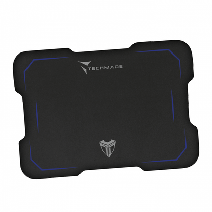 Techmade Kit Maus USB + Gaming-Mauspad Blau LED Desktop Mauspad PC Notebook