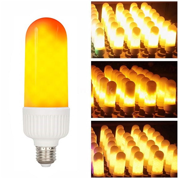 LED-Flammenlampe E27 Flackerlicht Feuer Flammeneffekt