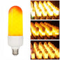 LED Flame Effect Lamp E27 Bulb Flickering Fire Light Emulation