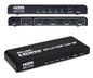 HDMI Splitter 1.4 1080P 3D 4K Full HD 4 Outputs High Resolution - DVD TV PS4 PC