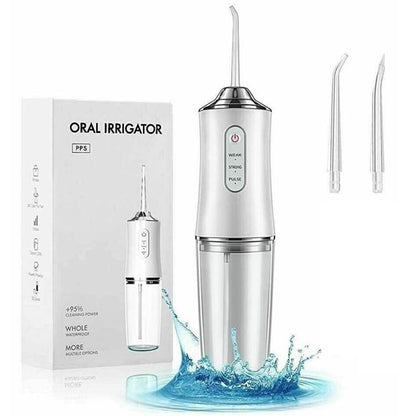 Idropulsore Dentale Professionale Portatile Per Pulizia Denti Orale Pulitore Pps