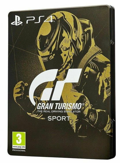Gt Sport Steelbook Special Edition PS4 Videospiel Gran Turismo 7 VR Italienisch